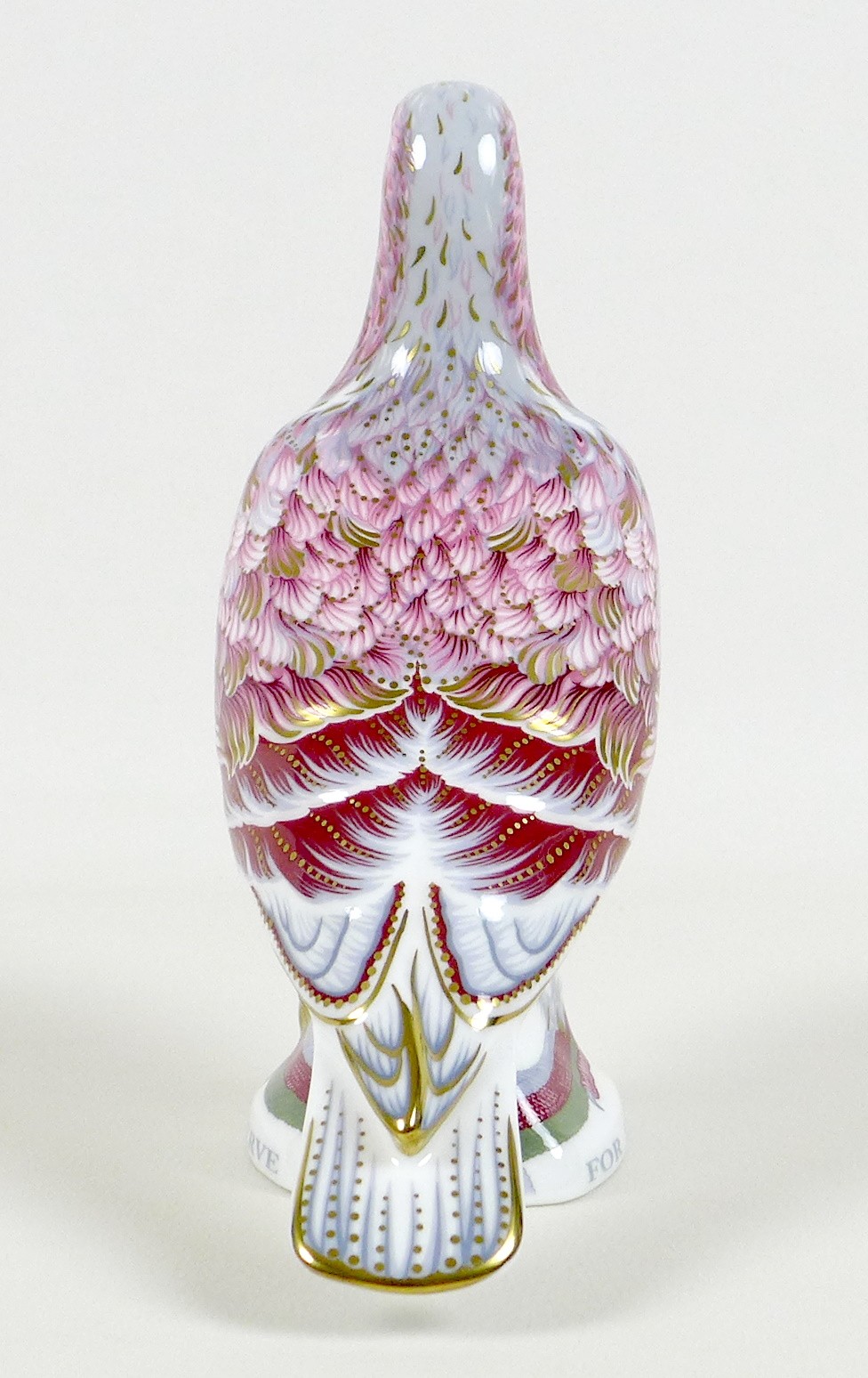 A Royal Crown Derby commemorative paperweight, modelled as 'War Pigeon', In recognition of all World - Image 5 of 10