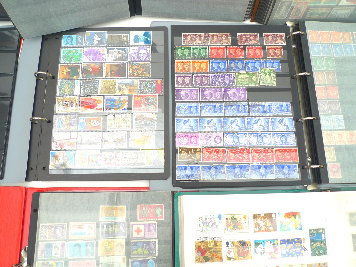 A large collection of stamps, mostly 20th century, though some earlier, GB stamps, First Day - Image 3 of 6