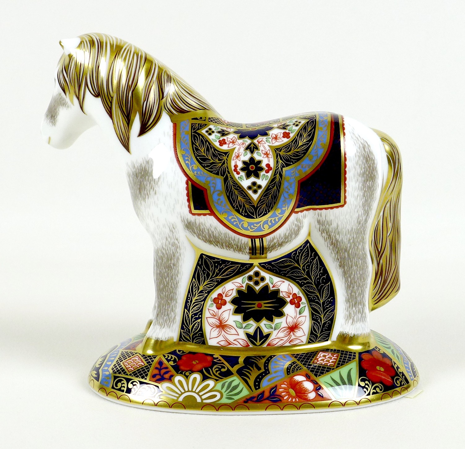 A Royal Crown Derby paperweight, modelled as 'Miniature Shetland Pony', limited edition 79/500 - Image 5 of 9