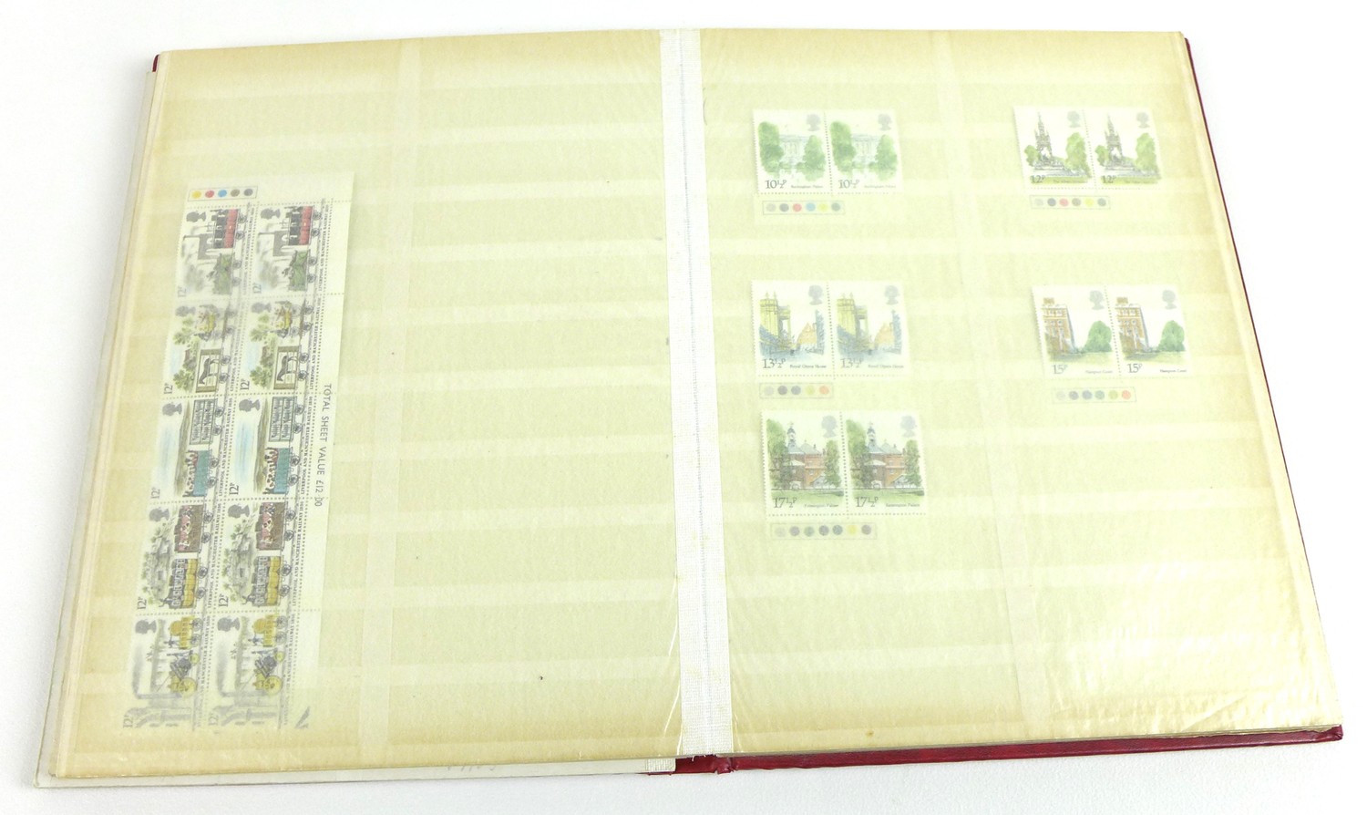 A collection of GB and Commonwealth stamps, displayed across six albums, cataloguing a full - Image 5 of 11