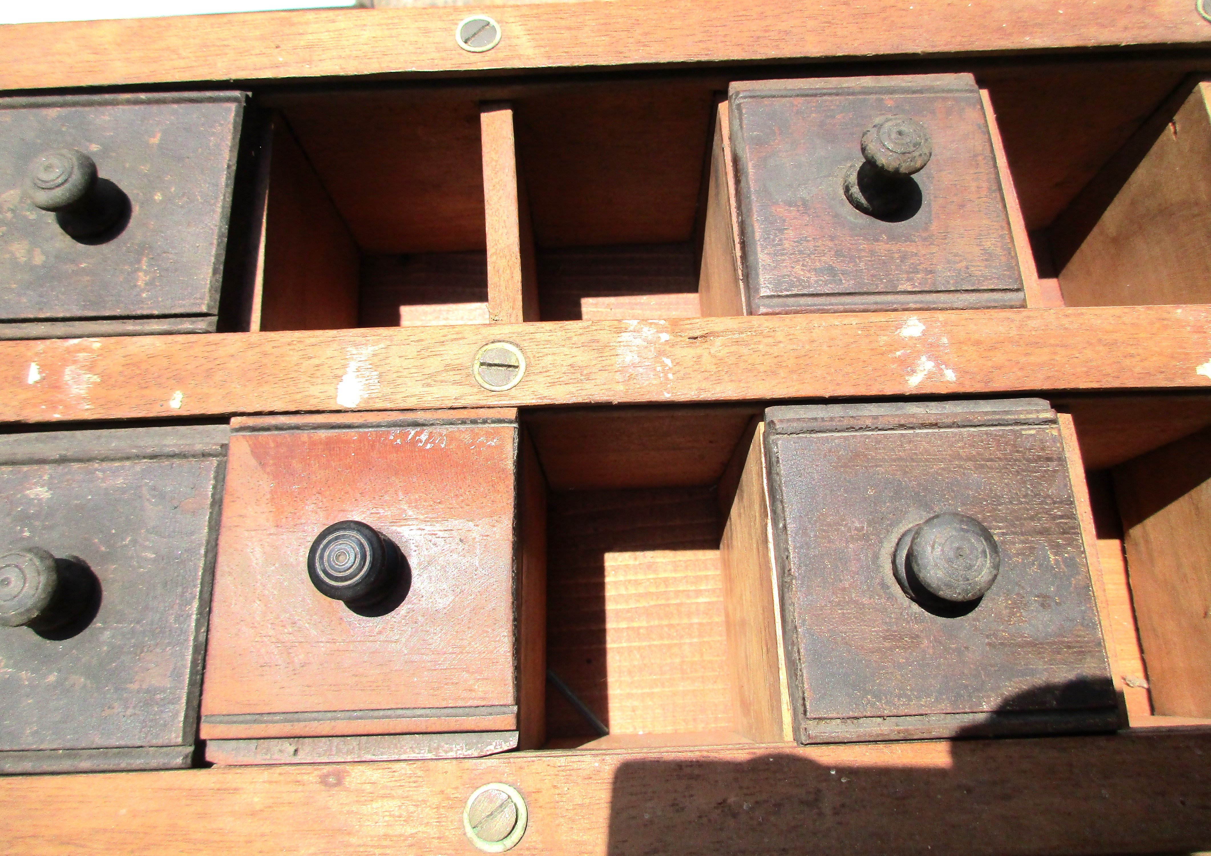 An unusual display unit originally used for railway tickets. It came from Yorkshire, most likely - Image 3 of 4