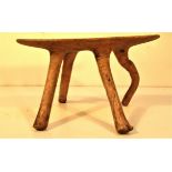 Wood headrest. The main use of headrests in East Africa was to support, and therefore protect, the