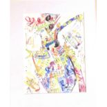 Water colour painting by Yanwar of a Legong dancer. Signed Bali 2002. 48 x 40cm. Notes: In the