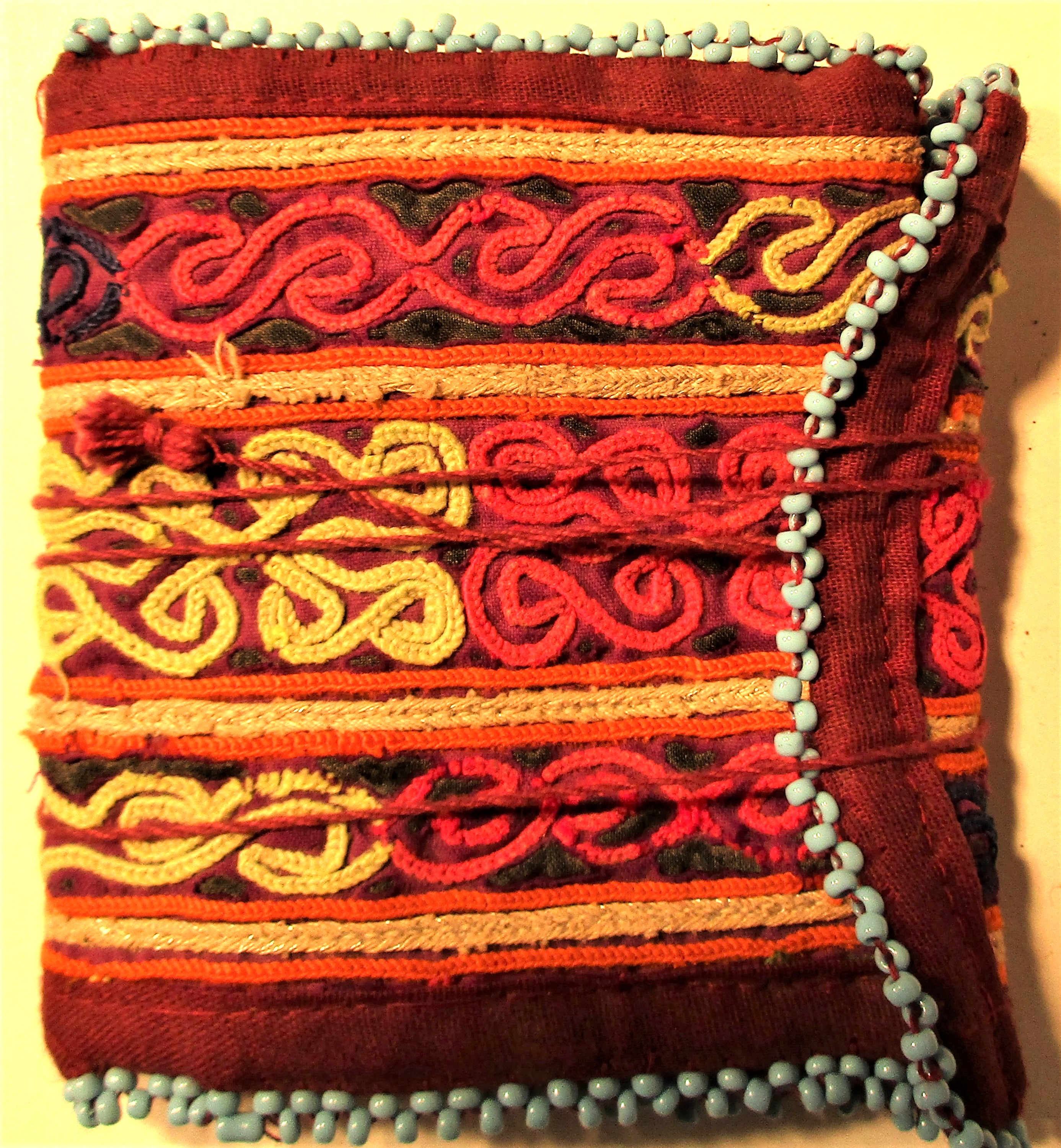 Purse. There are tribal and regional traditions in the pattern and type of stich in every purse. - Image 2 of 2