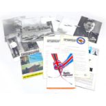 A collection of ephemera concerning the 1969 movie 1990 commemoration of 'The Battle of Britain',