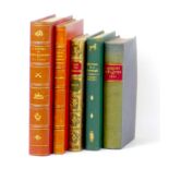 A collection of five late 19th and early 20th century sporting and hunting books, including 'The