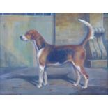 Cuthbert Bradley (British, 1861-1943): 'Belvoir Dexter '95', a canine portrait, in standing pose