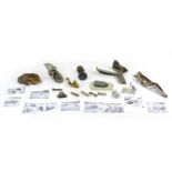 A collection of Battle of Britain relics, items from some of the fifteen Messerschmitt 110s shot