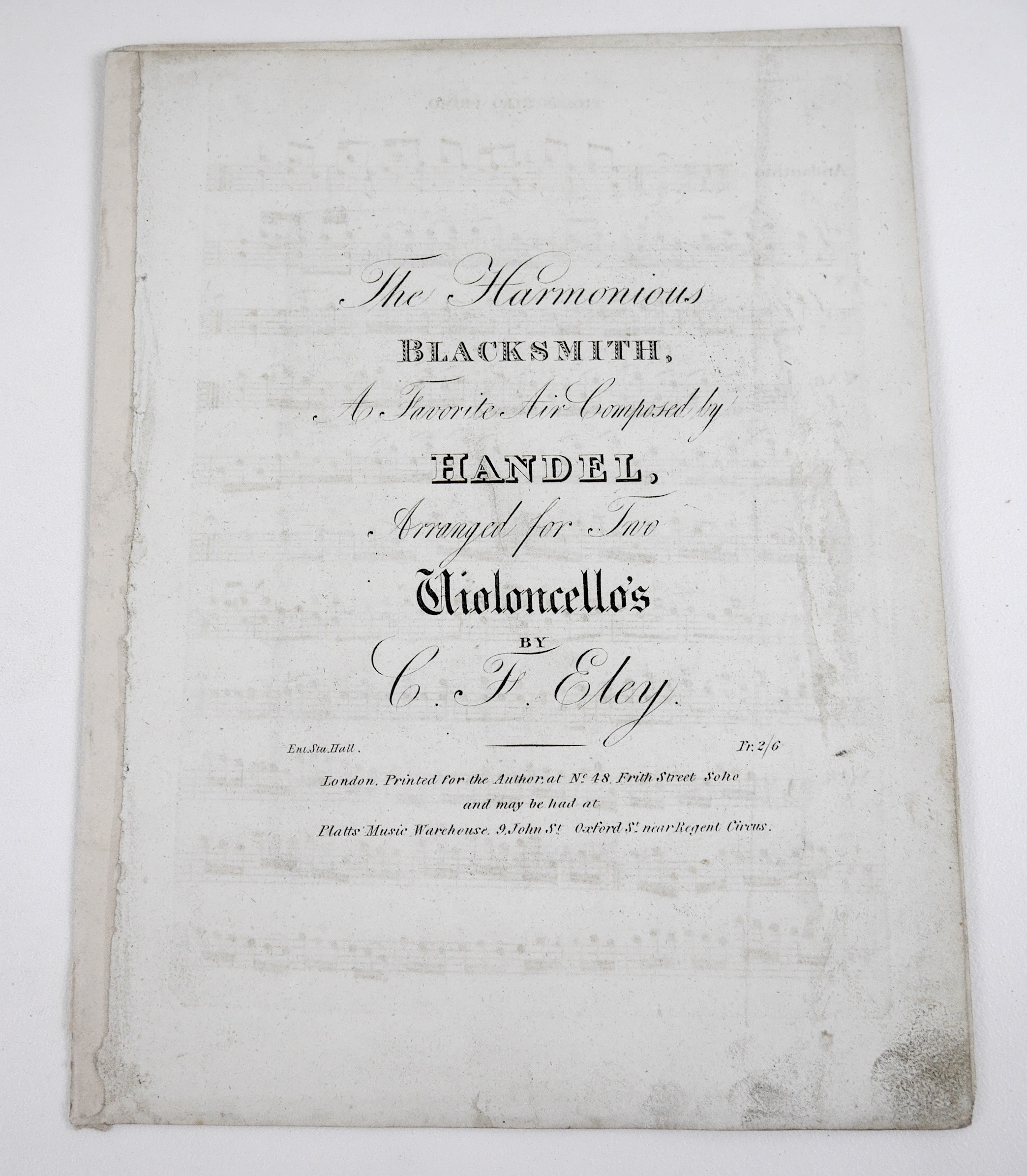 A collection of music manuscripts and sheet music. (1 box) - Image 16 of 18