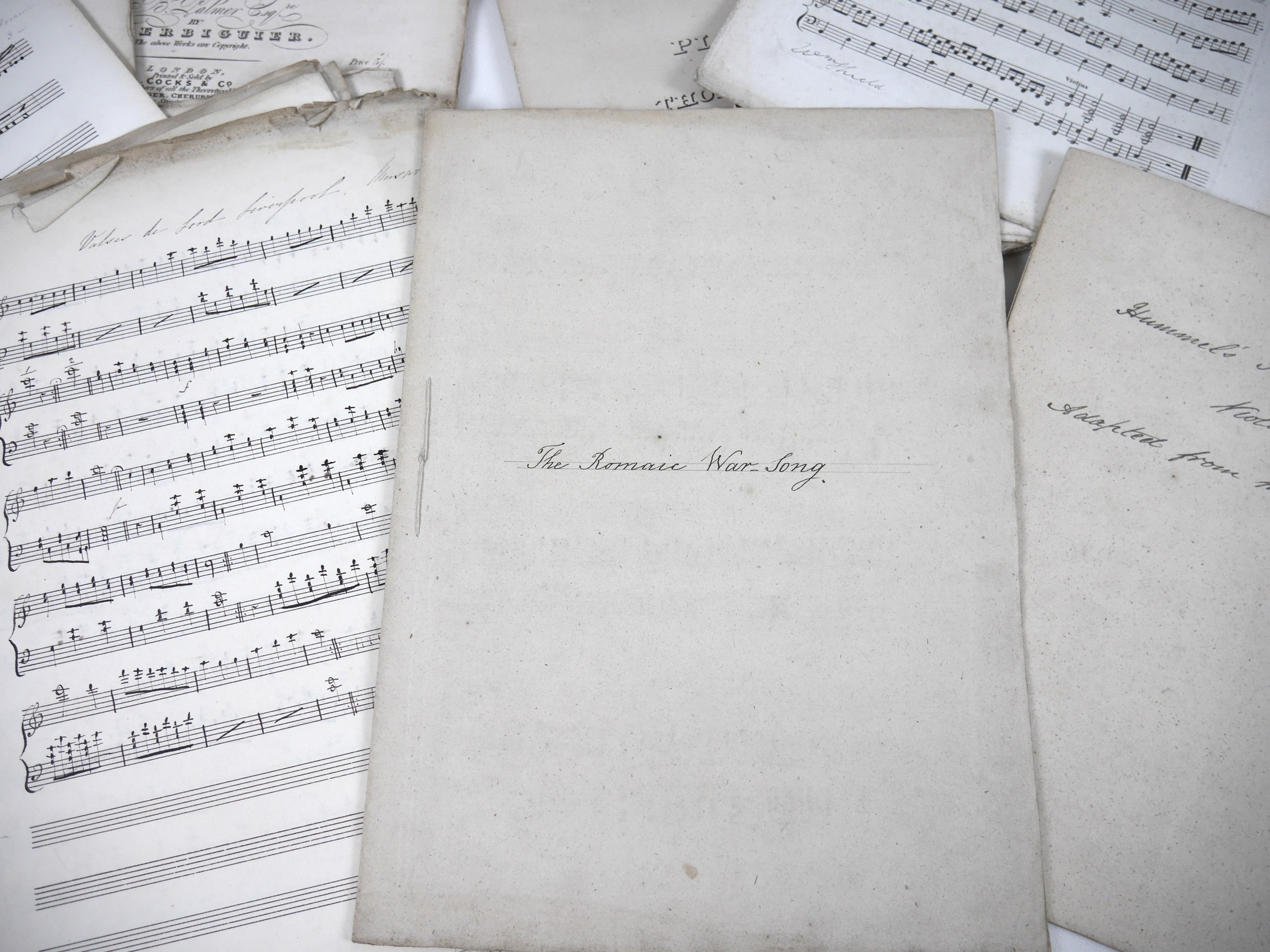 A collection of music manuscripts and sheet music. (1 box) - Image 10 of 18