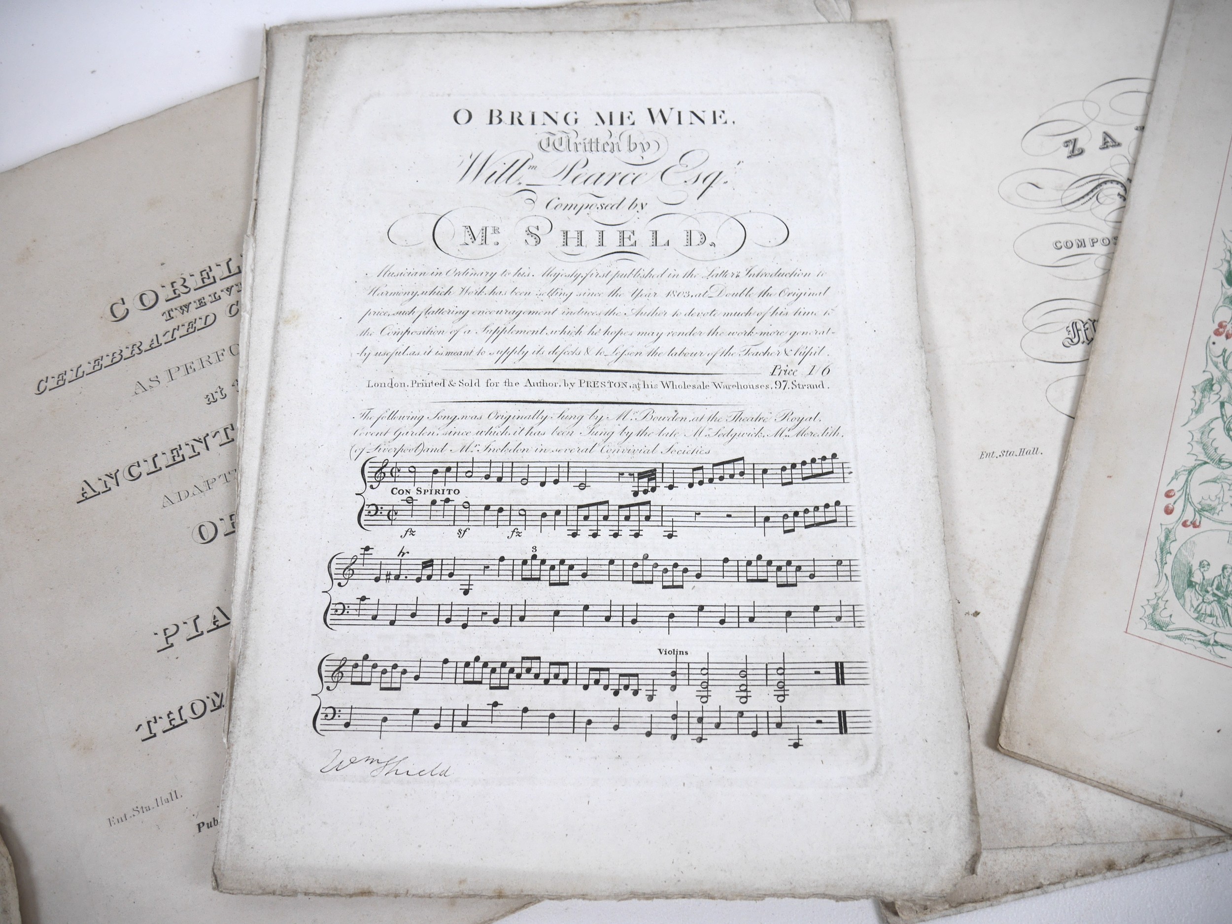 A collection of music manuscripts and sheet music. (1 box) - Image 17 of 18