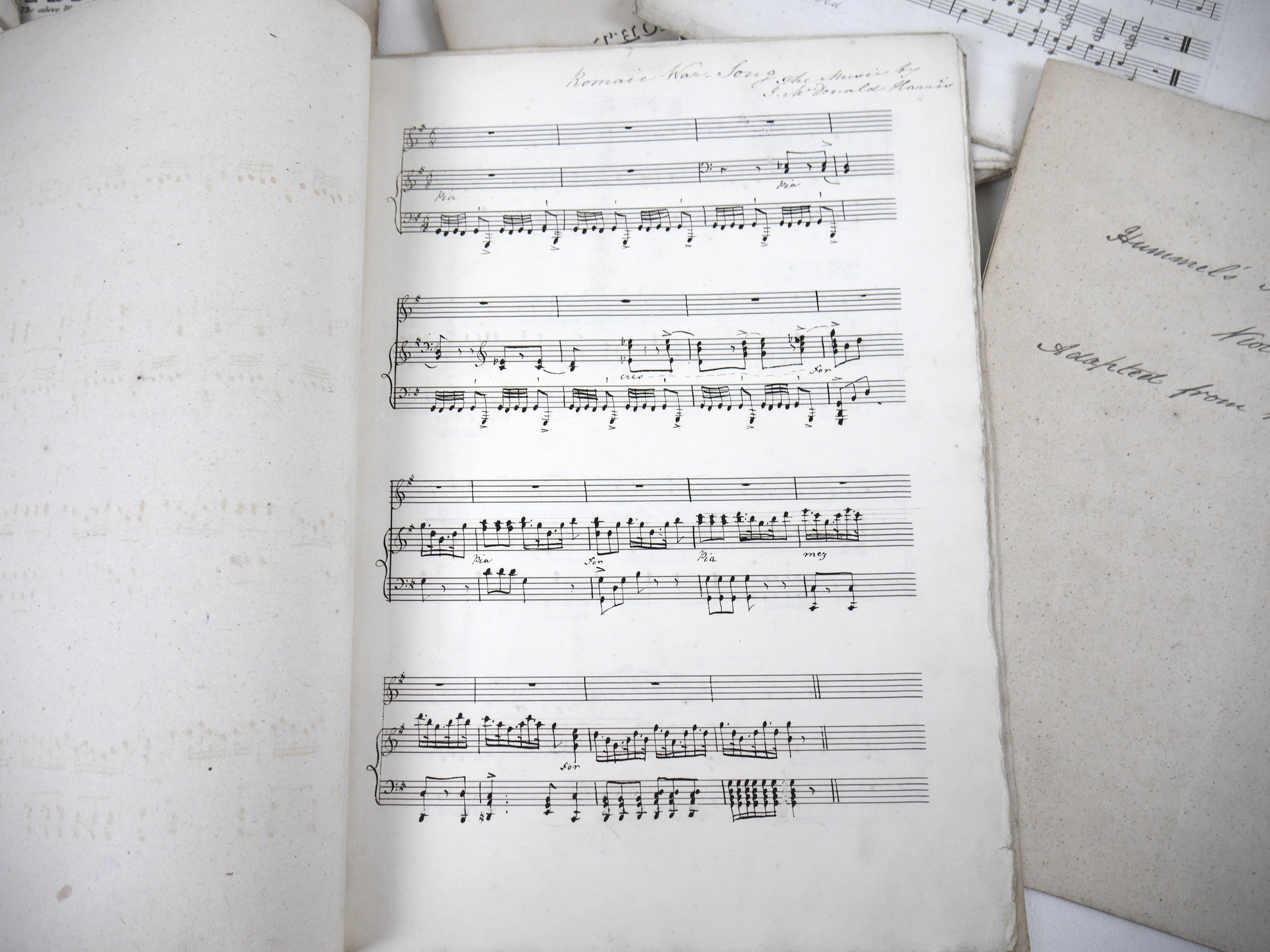 A collection of music manuscripts and sheet music. (1 box) - Image 11 of 18