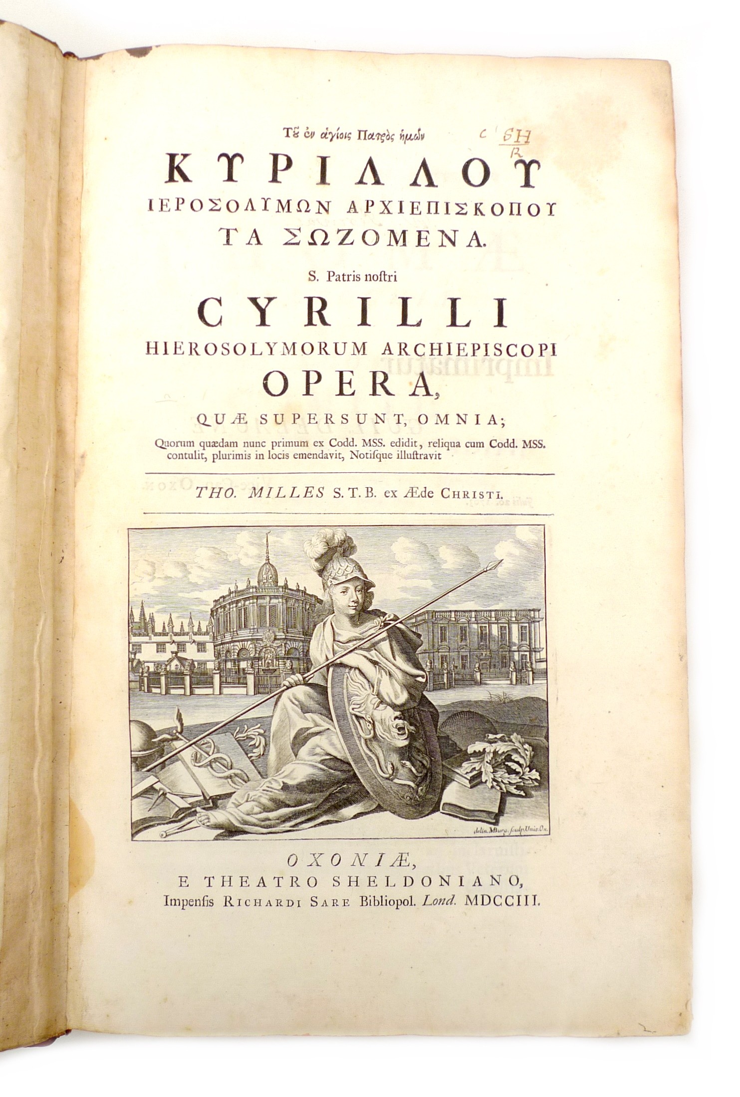 A 1701 volume of 'Publii Terentii Afri Comoediae', 'Ad Optimorum Exemplarium fidem recensitae, - Image 3 of 3