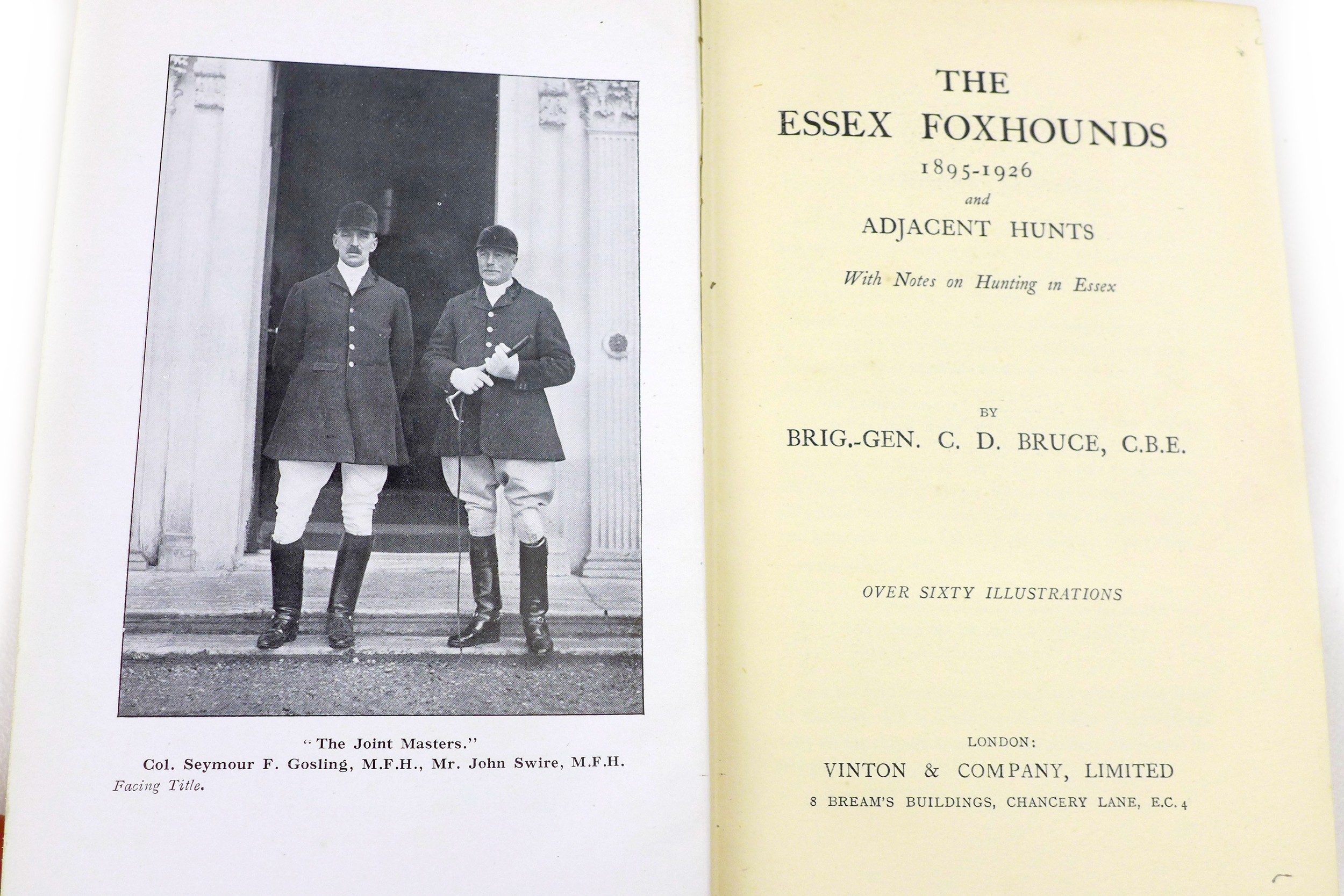 Ten 20th century sporting themed books, including 'The Royal Caledonian Hunt' re-edited by Col. - Image 6 of 7