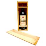 Vintage Wine: a bottle of Chateau De Lescours, St Emilion Grand Cru, 1981, in original sealed box,