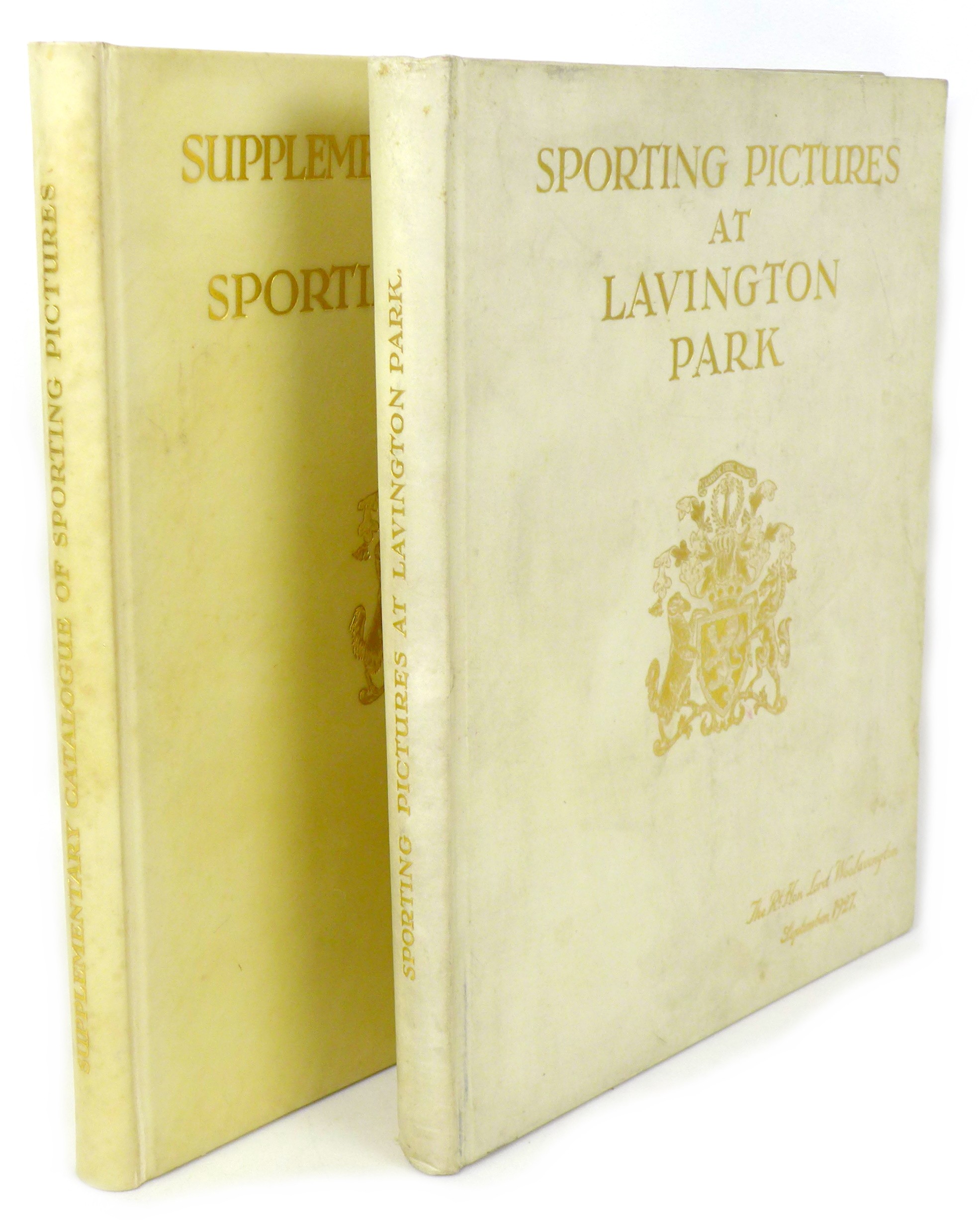 Two catalogues of Sporting pictures from the collection of Rt. Hon. Lord Woolavington, comprising '