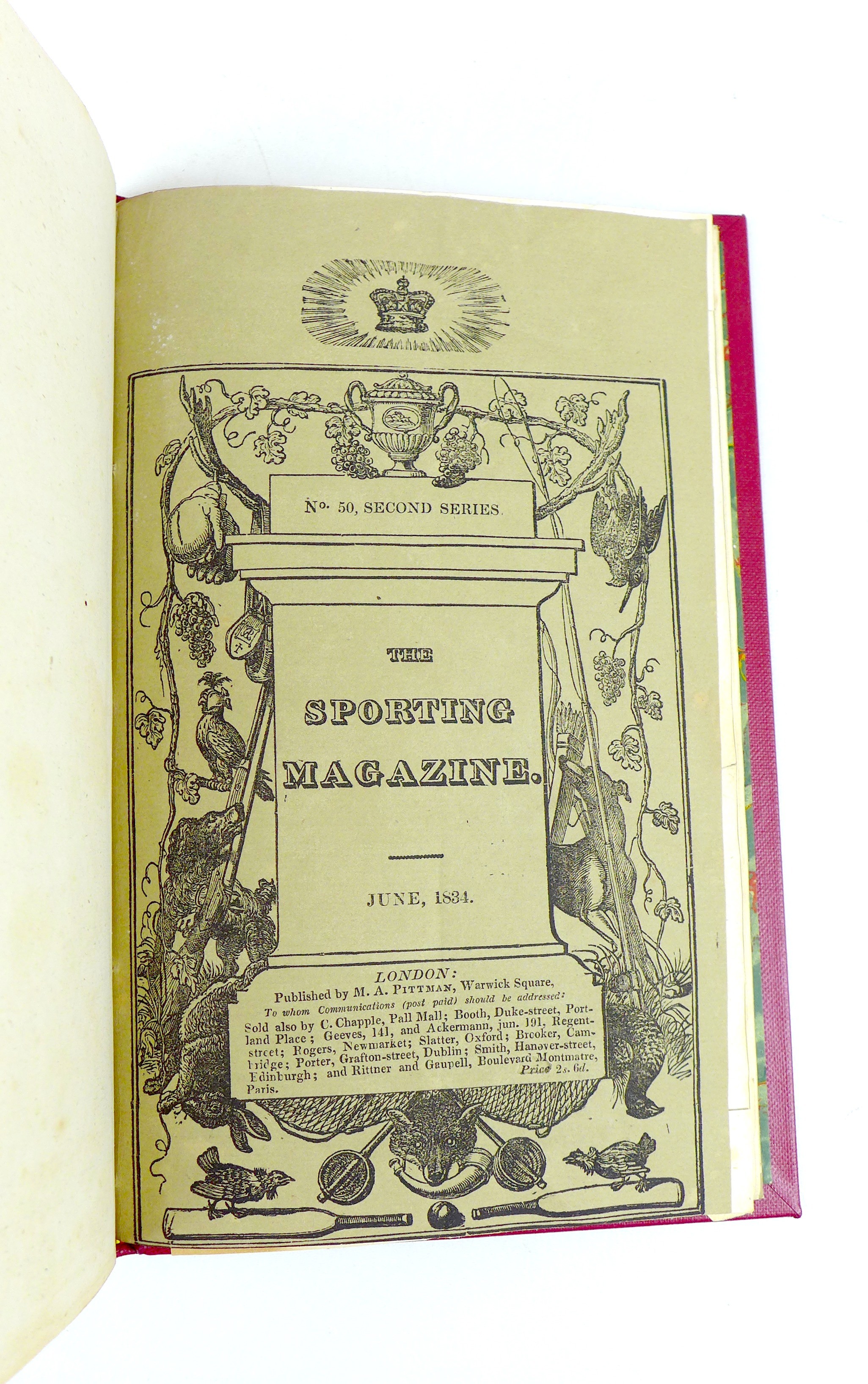 A collection of early 19th century and later sporting reference books and magazines, including a - Image 4 of 4