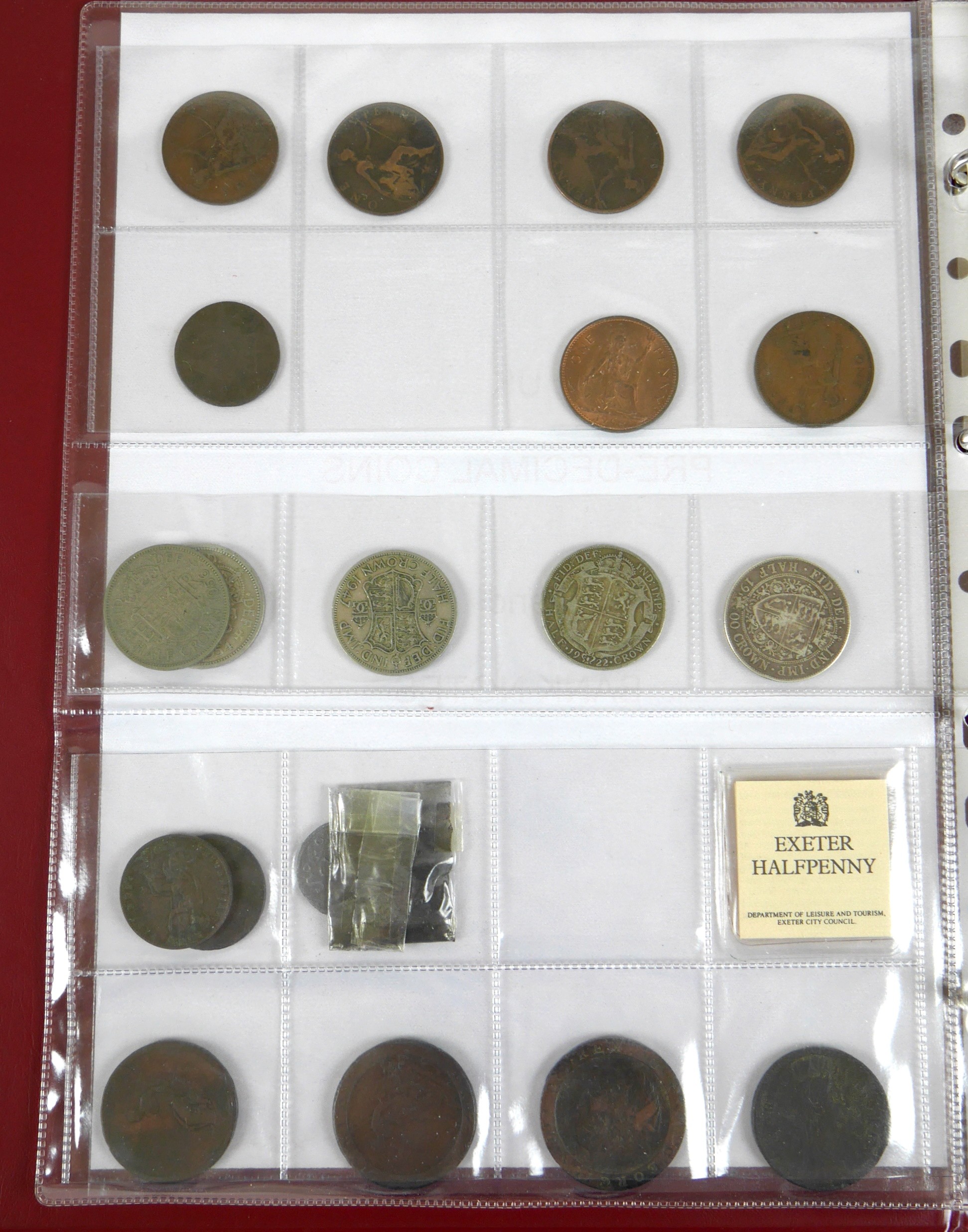 A collection of three albums comprising coins of the Isle of Man, including Christmas 50p coins, - Image 3 of 13