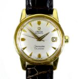 An Omega Seamaster Calendar Automatic 18ct gold cased gentleman's wristwatch, circa 1960, ref.