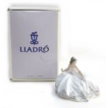 Lladro 'At the ball figurine', bearing maker's marks and impressed number '5859' to base, designer