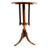 A 19th century French stand, later converted to an occasional table with an English Victorian