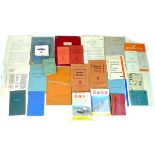 A collection of aircraft identification books and other offcially-produced miltary ephemera,