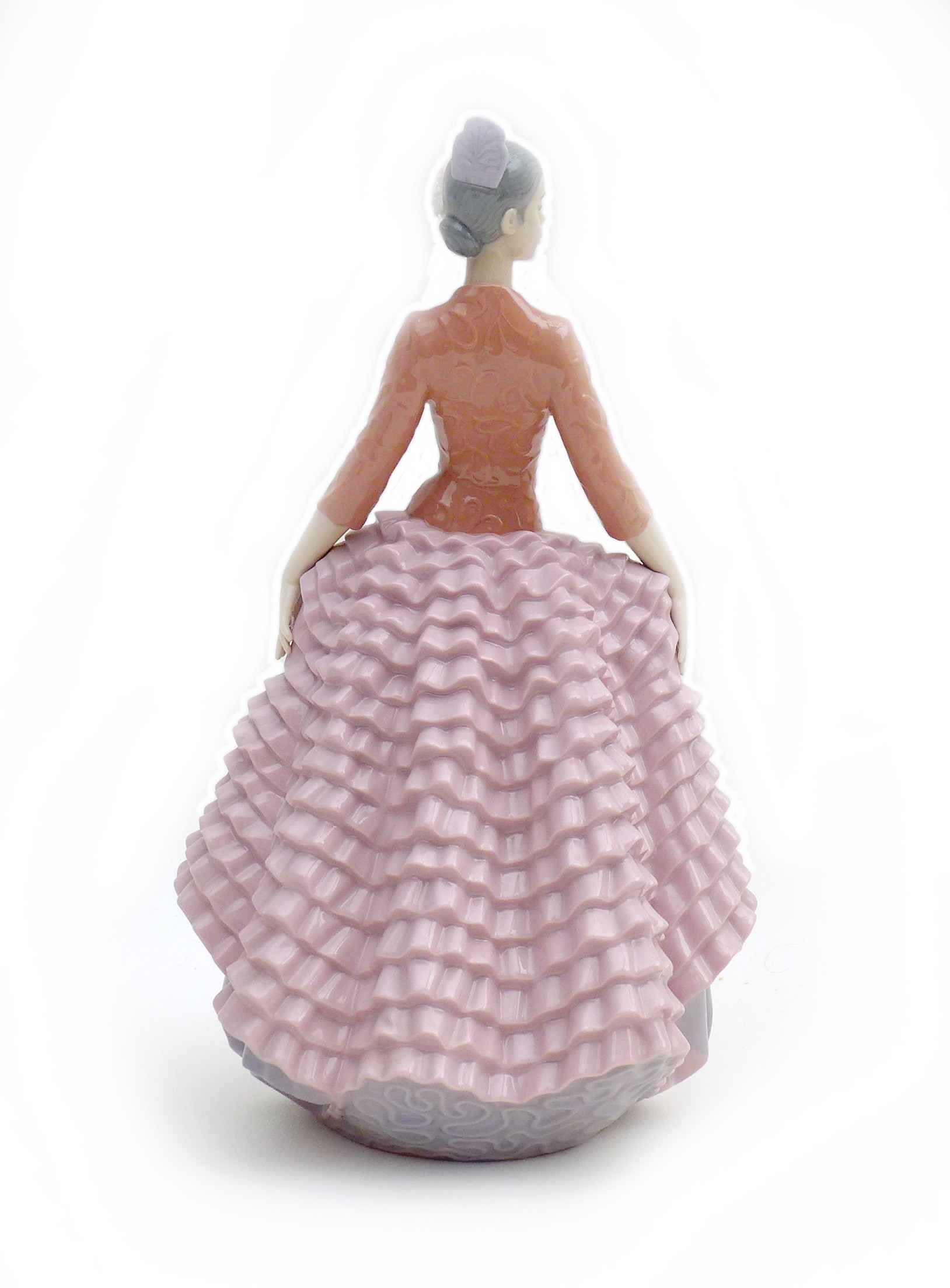 A Lladro Fiesta dancer, with maker's marks and impressed number '6163' to its base, 18 by 16 by 31cm - Image 2 of 3