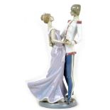 A Lladro 'The Ball' figural group, with impressed and number '5398' to its base, 15 by 19 by 35cm