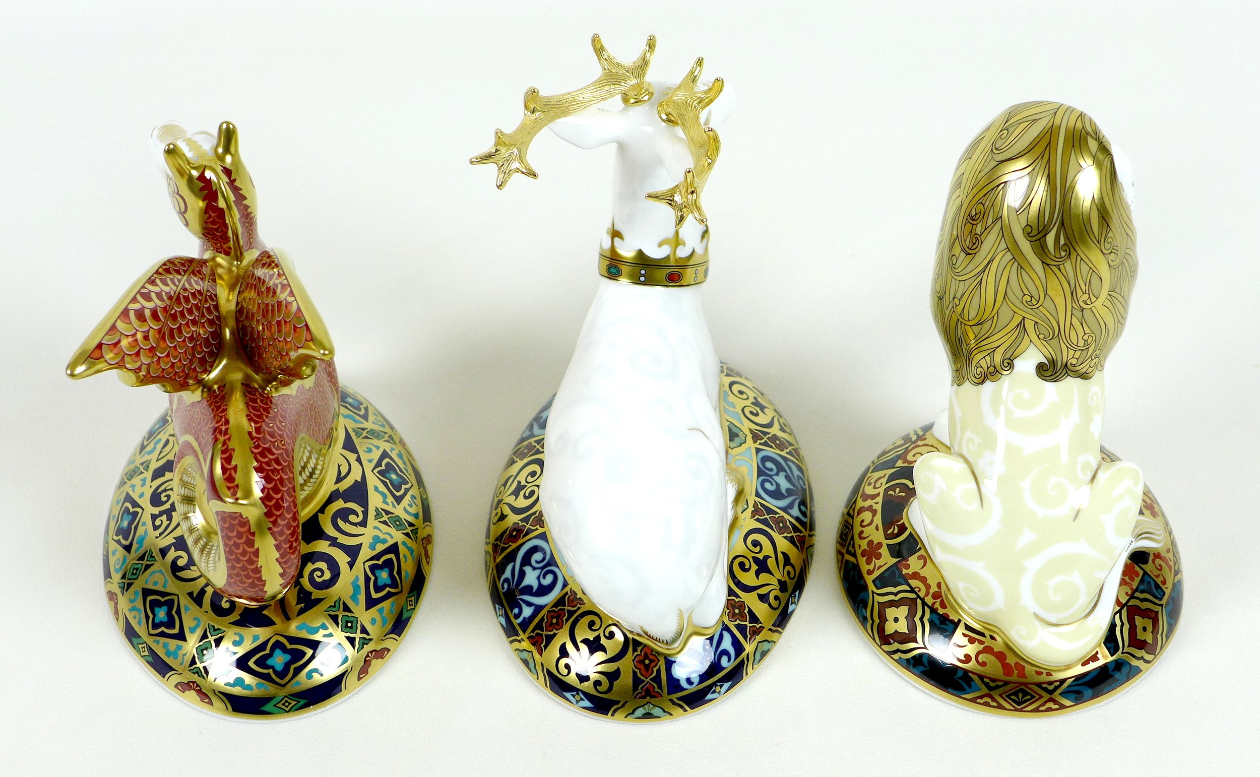 A group of three Royal Crown Derby paperweights, comprising three out of the four examples from - Image 4 of 7