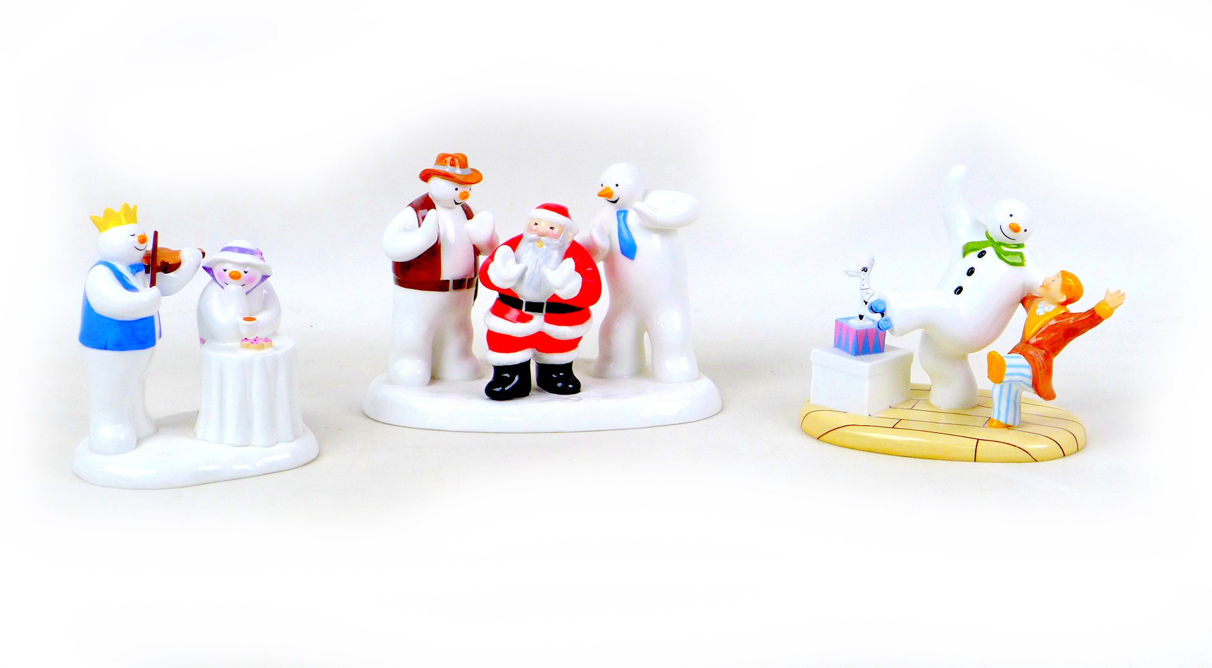 A group of Coalport classics and other ?The Snowman? figurines, comprising limited edition - Image 5 of 6