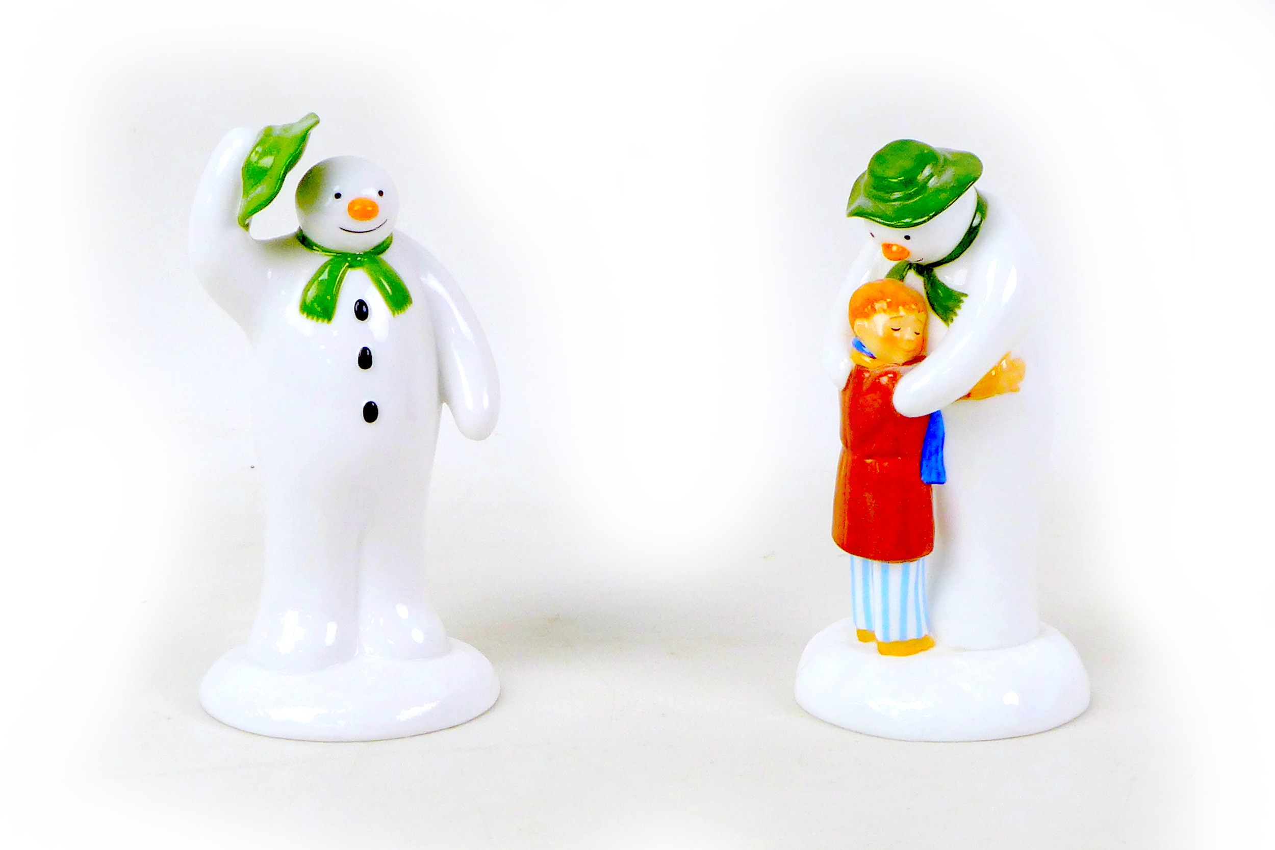 A group of six Coalport classics ?The Snowman? figurines and ornaments, comprising two limited - Image 6 of 7