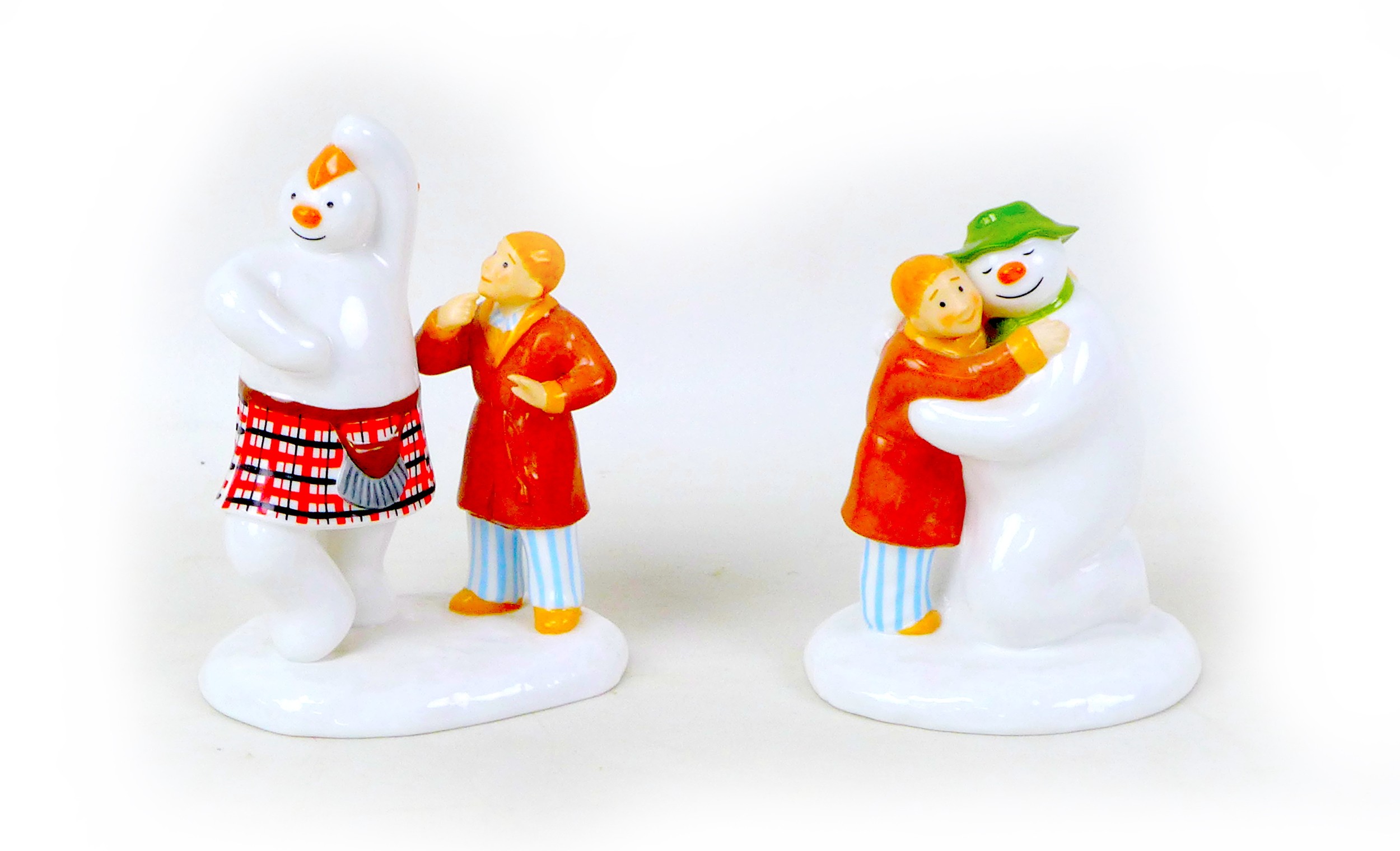 A group of six Coalport classics ?The Snowman? figurines and ornaments, comprising two limited - Image 4 of 7