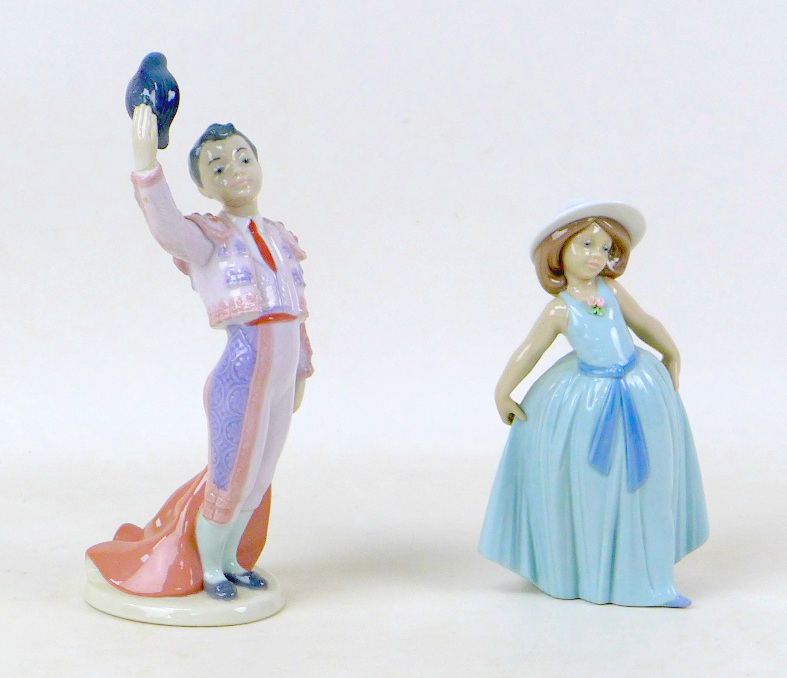Five Lladro figurines, comprising 'Little Matador' with impressed and number '6178' to its base, - Image 2 of 8
