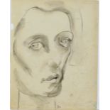 Jean Shepeard (British, 1904-1989): six charcoal drawings, including a half turned lady's face,