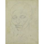 Jean Shepeard (British, 1904-1989): six charcoal and pencil portraits, all signed, including 'Girl