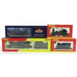A group of Horny OO gauge boxed model locomotives, comprising LNER Class A1 'Flying Scotsman', R
