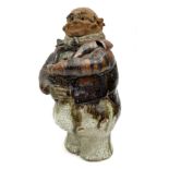 A modern pottery sculpture, modelled as 'Harry Secombe playing Mr Pickwick', 28cm high.