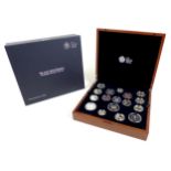 An Elizabeth II Royal Mint UK proof coin set, 'The 2016 United Kingdom Premium Proof Coin Set',