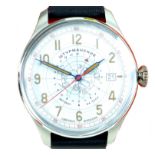 A Sturmanskie 'Yuri Gagarin' stainless steel gentleman's wristwatch, quartz movement, with box and