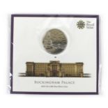 An Elizabeth II 2015 Buckingham Palace Royal Mint fine silver £100 coin, uncirculated, with