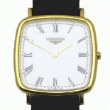 A Longines Les Grandes Classiques gentleman's wristwatch, circa 1994, model 7413, gold plated and