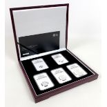 A limited edition Elizabeth II Royal mint five coin set, 'The Britannia 2015 Collection- First
