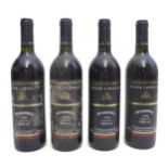Vintage Wines: Four bottles of Peter Lehmann Stonewall, Barossa Shiraz, 1993 and 1994. (4)