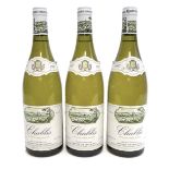 Vintage Wines: Three bottles of Domaine Vocoret et Fils, Chablis, 1997. (3)