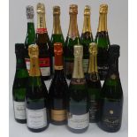 Champagne: Lanson Organic Brut; Allouchery-Perceval Brut Premier Cru; Charles Mignon Brut Grand Cru;