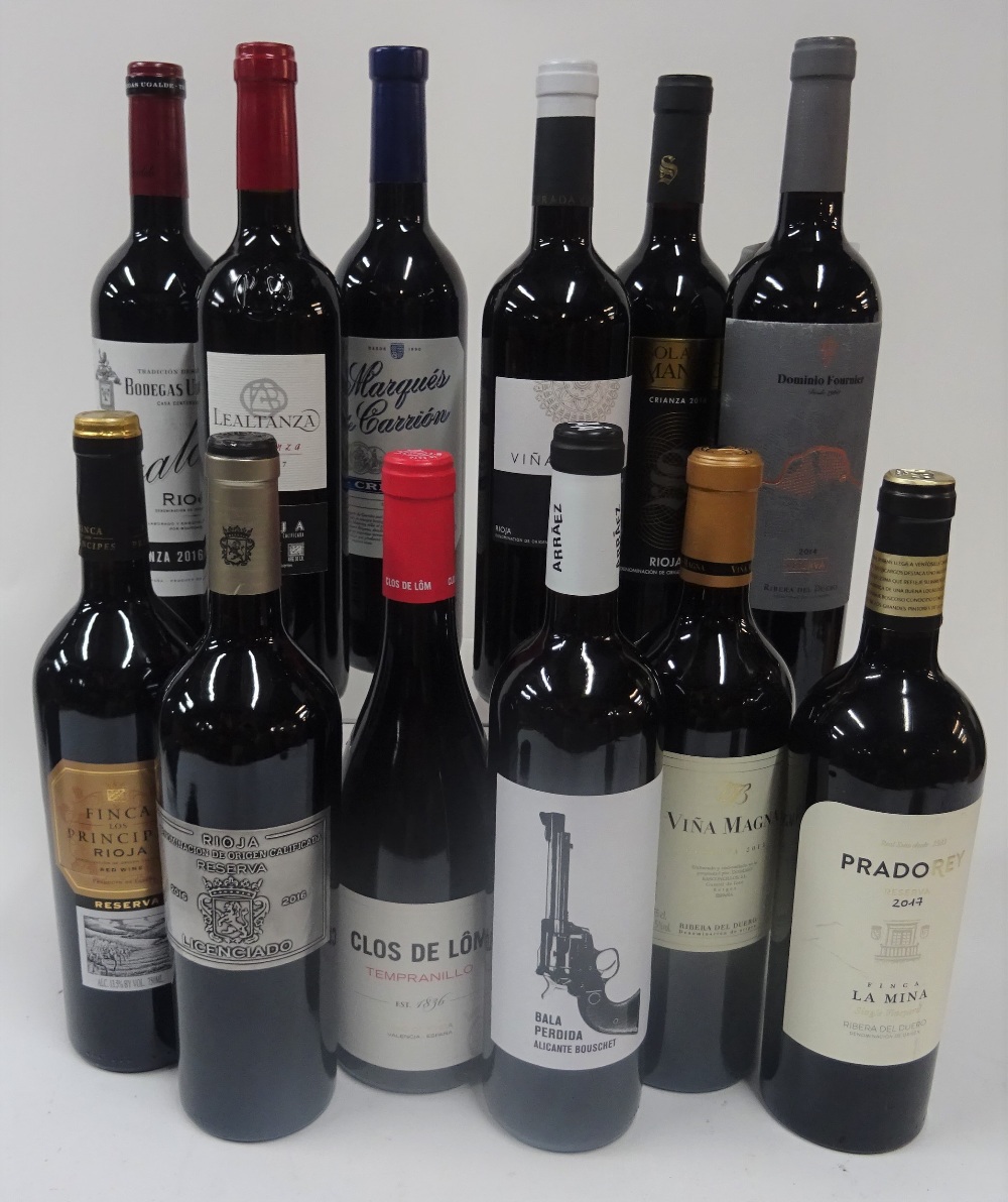 Red Wines of Spain: Finca Los Principes Rioja Reserva 2016; Ugalde Rioja 2016; Lealtanza Rioja 2017;