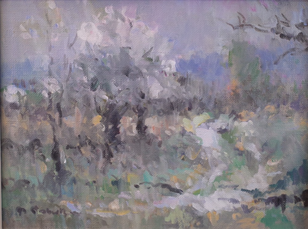 Philip Roberts (British, 20th Century), Blossoms in Provence, signed 'P Roberts' (lower left),