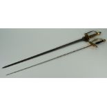 An Edward VII dress sword, by Hobson & Sons,