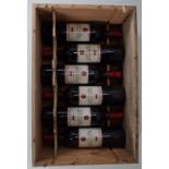 Six bottles of 2000 La Reserve de Leoville-Barton (6).