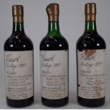 Three bottles of Paarl Vintage 1971 (3).